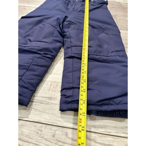 Cat & Jack navy blue snow pants/snow bibs toddler size 2 - Picture 7 of 11